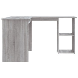 Walplus Corner Desk Grey Sonoma 120X140X75 Cm Engineered Wood - thumbnail 5