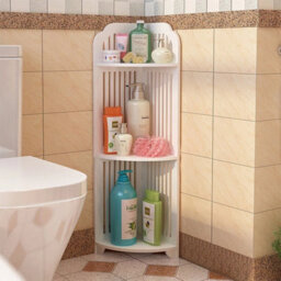 3-Tier Corner Bathtub Rack Bathroom Storage Shelf Organizer - thumbnail 4