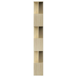 Vidaxl Book Cabinet/room Divider Sonoma Oak 80X24X192 Cm Engineered Wood - thumbnail 6