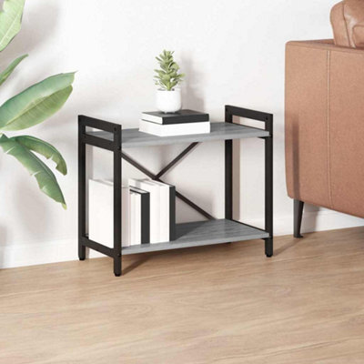 Berkfield Bookcase Grey Sonoma 60 X 30 X 48.5 Cm Engineered Wood - image 1