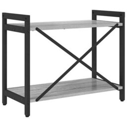 Berkfield Bookcase Grey Sonoma 60 X 30 X 48.5 Cm Engineered Wood - thumbnail 7
