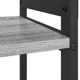 Berkfield Bookcase Grey Sonoma 60 X 30 X 48.5 Cm Engineered Wood - thumbnail 8