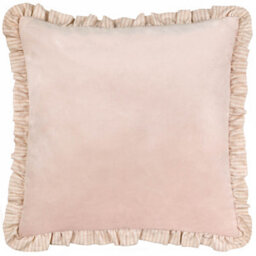 Wylder Solene Ruffle Matte Velvet Cushion Cover