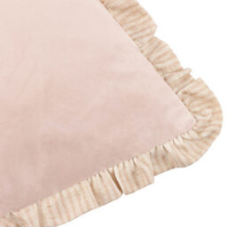 Wylder Solene Ruffle Matte Velvet Cushion Cover - thumbnail 3