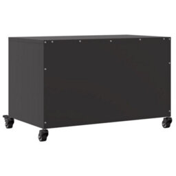 Berkfield Tv Cabinet Black 68X39X43.5 Cm Steel - thumbnail 8