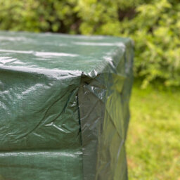 Garden Selections Waterproof 4 Seater Garden Cube Rattan Furniture Cover (1.2M) - thumbnail 4
