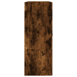 Berkfield Wall Mounted Cabinet Smoked Oak 69.5X34X90 Cm - thumbnail 8