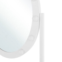 Beliani Dressing Table Mirror Led Rostrenen White - thumbnail 7