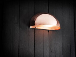 Nordlux Scorpius Outdoor Copper Wall Light Coastal/marine Safe Brown,mains - thumbnail 1