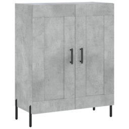 Berkfield Highboard Concrete Grey 69.5X34X180 Cm Engineered Wood - thumbnail 7