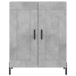 Berkfield Highboard Concrete Grey 69.5X34X180 Cm Engineered Wood - thumbnail 8