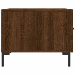 Berkfield Coffee Tables 2 Pcs Brown Oak 50X50X40 Cm Engineered Wood - thumbnail 8