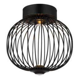 Luminosa Lighting Luminosa Galway 30Cm Globe Ceiling Light Matt Black Led 3000K - thumbnail 4