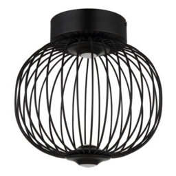 Luminosa Lighting Luminosa Galway 30Cm Globe Ceiling Light Matt Black Led 3000K - thumbnail 2