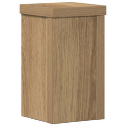Walplus Plant Stands 2 Pcs Artisan Oak 10X10X18 Cm Engineered Wood - thumbnail 7