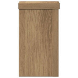 Walplus Plant Stands 2 Pcs Artisan Oak 10X10X18 Cm Engineered Wood - thumbnail 4