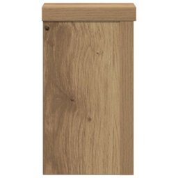 Walplus Plant Stands 2 Pcs Artisan Oak 10X10X18 Cm Engineered Wood - thumbnail 6