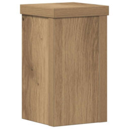 Walplus Plant Stands 2 Pcs Artisan Oak 10X10X18 Cm Engineered Wood - thumbnail 5