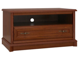 Arte Kent Chestnut 101Cm Tv Cabinet - Classic Media Console With Drawer & Shelf - thumbnail 1