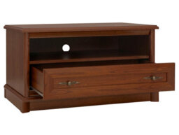 Arte Kent Chestnut 101Cm Tv Cabinet - Classic Media Console With Drawer & Shelf - thumbnail 4