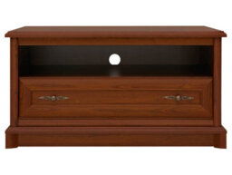 Arte Kent Chestnut 101Cm Tv Cabinet - Classic Media Console With Drawer & Shelf - thumbnail 3