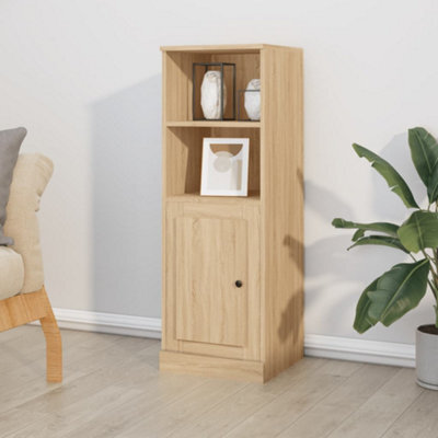 Berkfield Highboard Sonoma Oak 36X35.5X103.5 Cm Engineered Wood - image 1