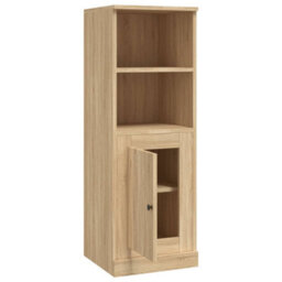 Berkfield Highboard Sonoma Oak 36X35.5X103.5 Cm Engineered Wood - thumbnail 8