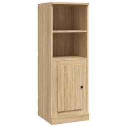 Berkfield Highboard Sonoma Oak 36X35.5X103.5 Cm Engineered Wood - thumbnail 2