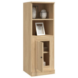 Berkfield Highboard Sonoma Oak 36X35.5X103.5 Cm Engineered Wood - thumbnail 5