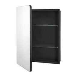 Vevor Medicine Cabinet, 24 X 30 Inch, Medicine Cabinet For Bathroom With Mirror, Aluminum Frame Bathroom Wall Cabinet - thumbnail 1