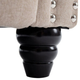 More4Homes Duxford Fabric Pushback Recliner Armchair Sofa Occasional Chair Cinema (Beige) - thumbnail 6