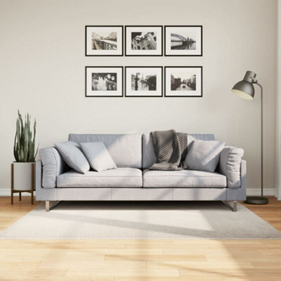 Walplus Rug Iza Short Pile Scandinavian Look Cream 120X170 Cm - image 1