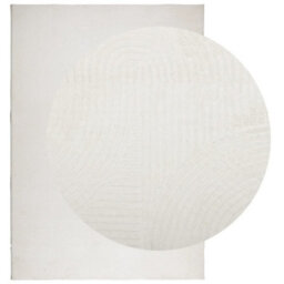 Walplus Rug Iza Short Pile Scandinavian Look Cream 120X170 Cm - thumbnail 3