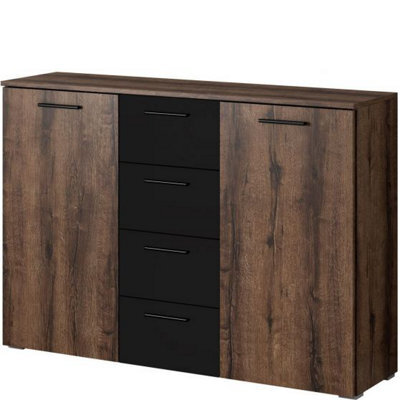 Arte Beta Sideboard Cabinet In Oak Monastery - A Touch Of Elegance And Versatility - W1320mm X H930mm X D380mm - image 1