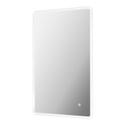 Affine Rectangle Led Bathroom Mirror Large Backlit Touch Demister Pad Mains 600X1000mm - thumbnail 2