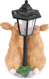 GloBrite Solar Rabbit Family Garden Ornament With Led Lantern Resin Outdoor Decorative Light For Lawn & Patio - thumbnail 7