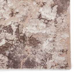 Beige/silver Abstract Rug, 1Cm Thick Abstract Rug, Modern Stain-Resistant Rug For Bedroom, & Dining Room-120Cm X 170Cm - thumbnail 2