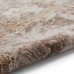 Beige/silver Abstract Rug, 1Cm Thick Abstract Rug, Modern Stain-Resistant Rug For Bedroom, & Dining Room-120Cm X 170Cm - thumbnail 5