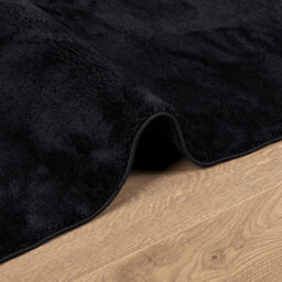 Berkfield Rug Oviedo Short Pile Black 200X200 Cm - thumbnail 6