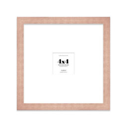"4X4"" Bronze Picture Frame - 4X4"" Square Frame With 1X1"" Mount For 4X4""/1X1"" Pictures Art Deco Style Room Decor, 1 Pack" - thumbnail 1