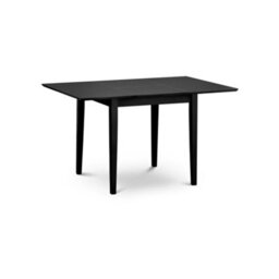 Julian Bowen Rufford Square To Rectangular Extending 4 Seater Dining Table - Black - thumbnail 4