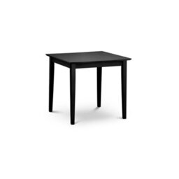 Julian Bowen Rufford Square To Rectangular Extending 4 Seater Dining Table - Black - thumbnail 3