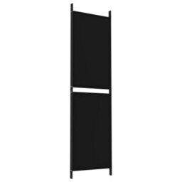 Vidaxl 3-Panel Room Divider Black 150X180 Cm Fabric Room Dividers - thumbnail 6