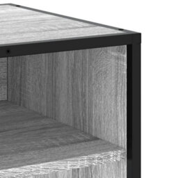 Berkfield Industrial Tv Cabinet Grey Sonoma 120.5X40X46 Cm Engineered Wood And Metal - thumbnail 7