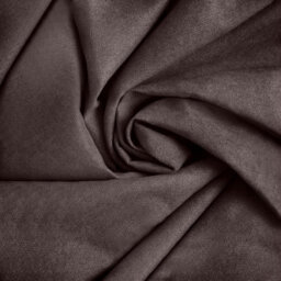 Luxury Living Plain Velvet Chenille Cushion Chocolate - thumbnail 4
