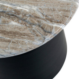 Hill Interiors Oura Round Side Table Elegant Minimalist Design For Stylish Interiors - thumbnail 5