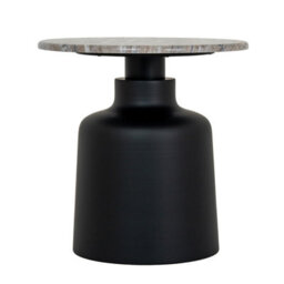 Hill Interiors Oura Round Side Table Elegant Minimalist Design For Stylish Interiors - thumbnail 2