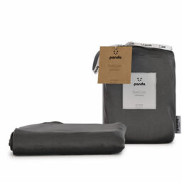 panda London 100% Bamboo Bedding Duvet Cover Urban Grey