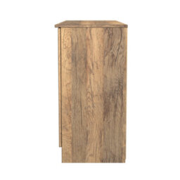 Trent 2 Door 3 Drawer Sideboard In Vintage Oak (Ready Assembled) - thumbnail 2