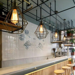3 Pcs Industrial Pendant Lights Black With 95Cm Adjustable Cable And E27 Bulb Holder For Kitchen Or Bedroom - thumbnail 9